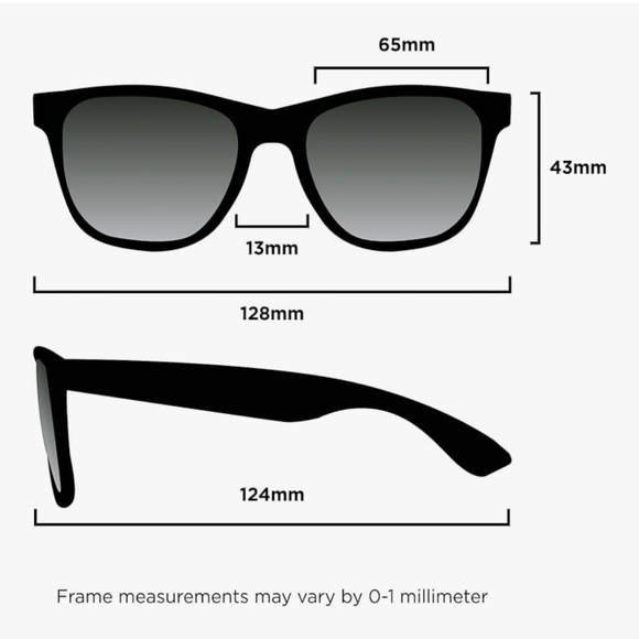 Foster Grant Women's Vera Oval Sunglasses, White, 64mm - Picture 3 of 5